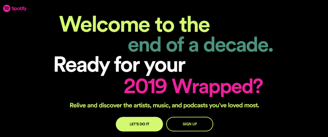 Spotify’s Wrapped